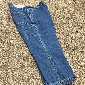 Osh Kosh carpenter Capri denim jeans sz 8
